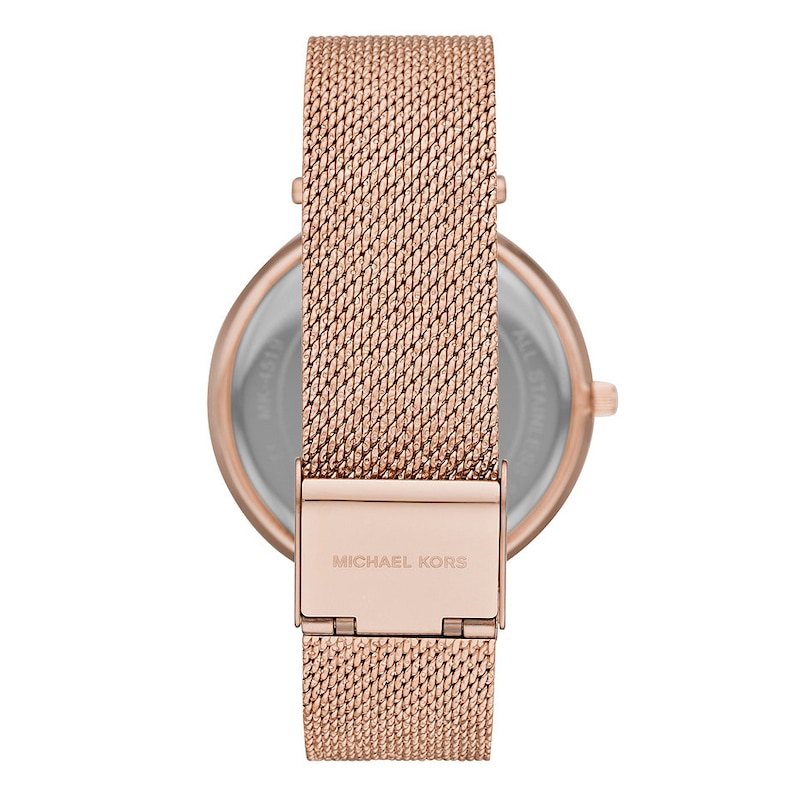 Michael Kors Darci Ladies' Rose Gold Stainless Steel Watch