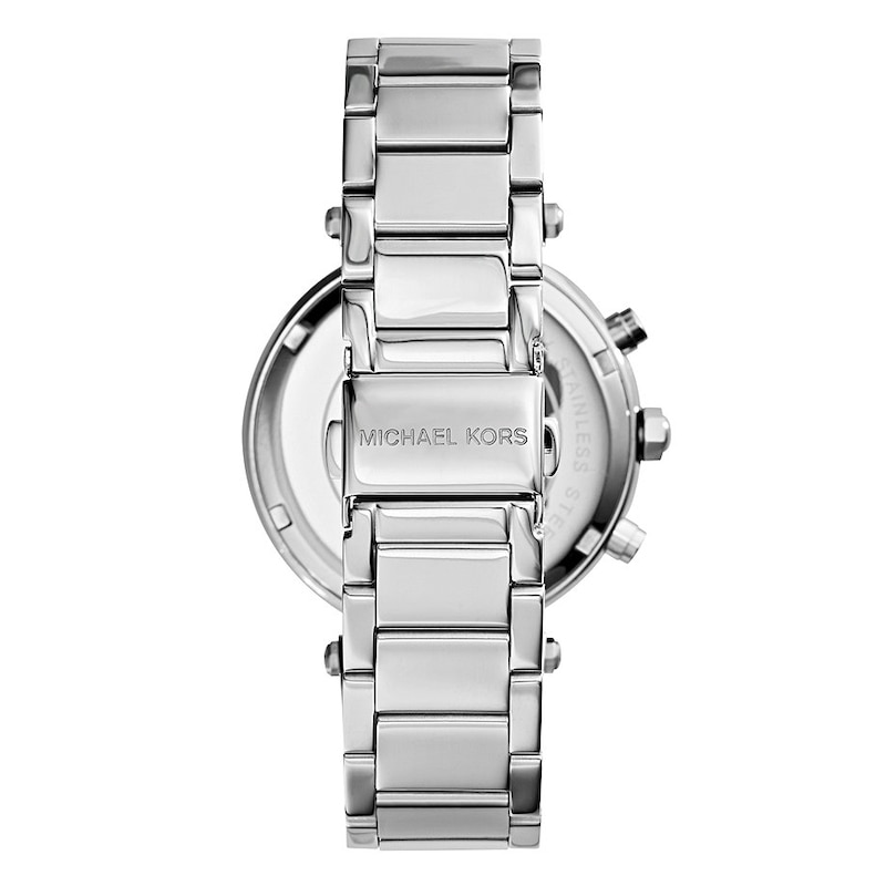 Main Image 3 of Michael Kors Parker Ladies' White Dial Stainless Steel Bracelet Watch