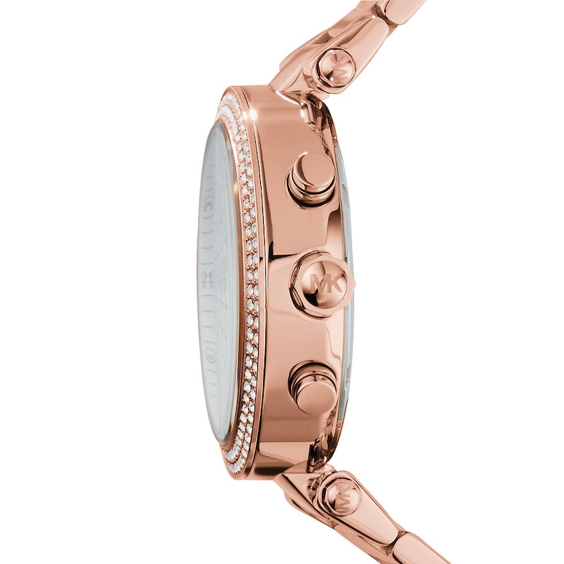 Main Image 2 of Michael Kors Parker Ladies' Rose Gold Stainless Steel Watch