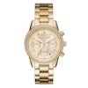 Thumbnail Image 1 of Michael Kors Ritz Ladies Gold Tone Stainless Steel Watch