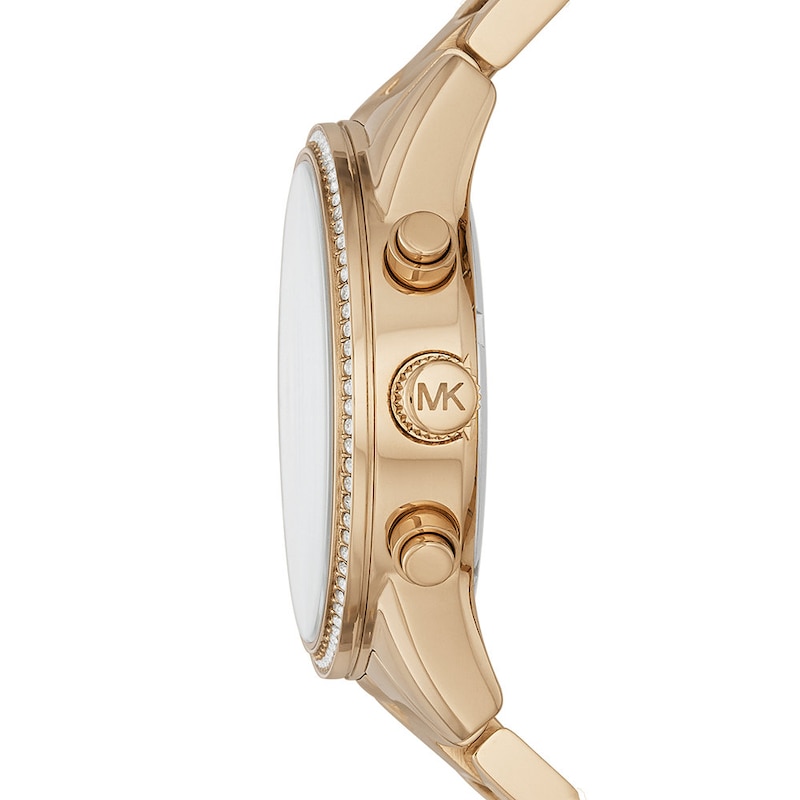 Michael Kors Ritz Ladies Gold Tone Stainless Steel Watch