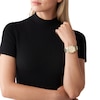 Thumbnail Image 3 of Michael Kors Ritz Ladies Gold Tone Stainless Steel Watch