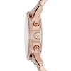 Thumbnail Image 2 of Michael Kors Ritz Ladies' Rose Gold Crystal Stainless Steel Bracelet Watch