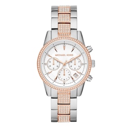 Michael Kors Ritz Ladies' Two Tone Bracelet Watch