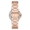Thumbnail Image 2 of Michael Kors Camille Ladies' Rose Gold Tone Bracelet Watch