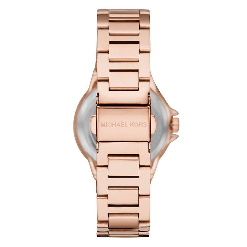 Michael Kors Camille Ladies' Rose Gold Tone Bracelet Watch