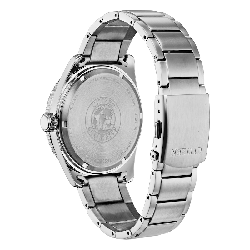 Citizen Men's Green Dial Stainless Steel Bracelet Watch