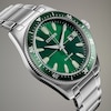 Thumbnail Image 4 of Citizen Men's Green Dial Stainless Steel Bracelet Watch