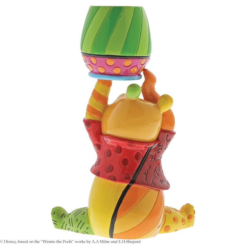 Main Image 3 of Disney Britto Winnie The Pooh Honey Pot Figurine