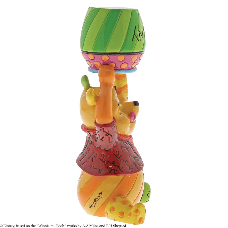 Main Image 4 of Disney Britto Winnie The Pooh Honey Pot Figurine