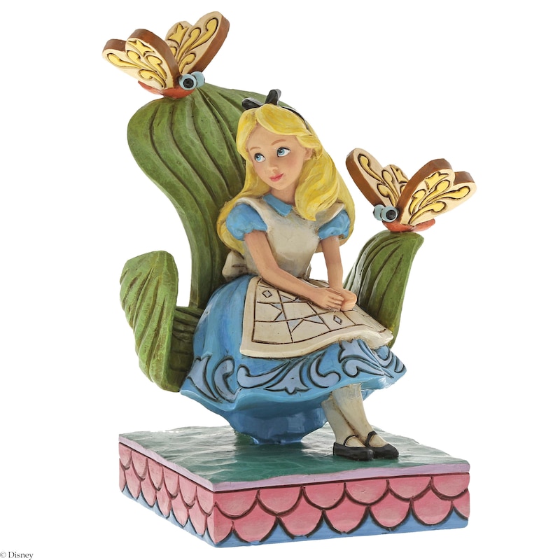 Disney Traditions Be Curious Alice In Wonderland Figurine