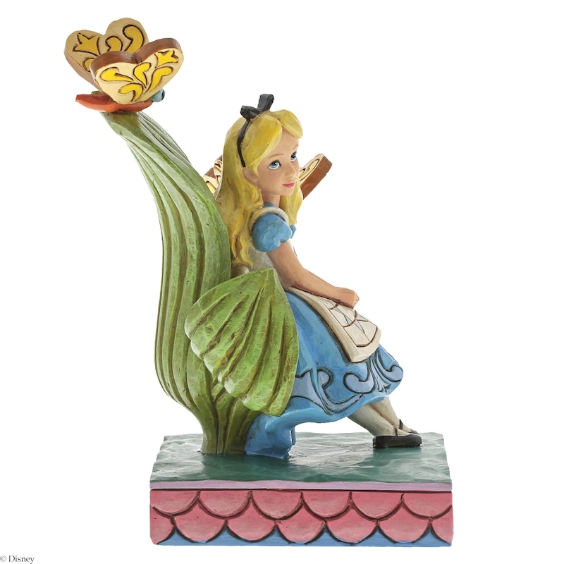 Disney Traditions Be Curious Alice In Wonderland Figurine