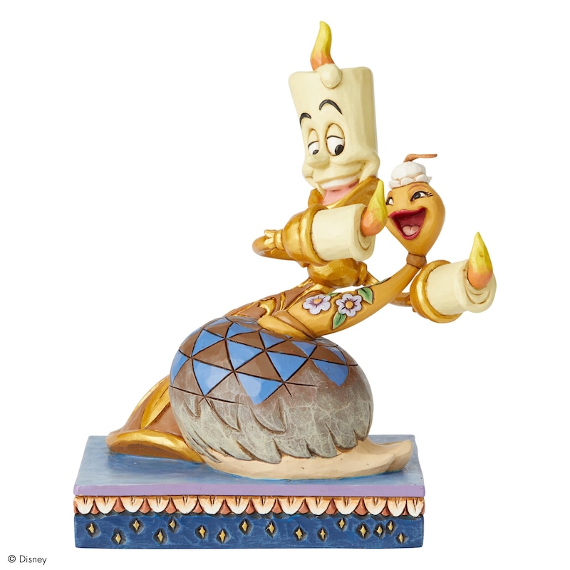 Disney Traditions Lumiere & Plumette Figurine