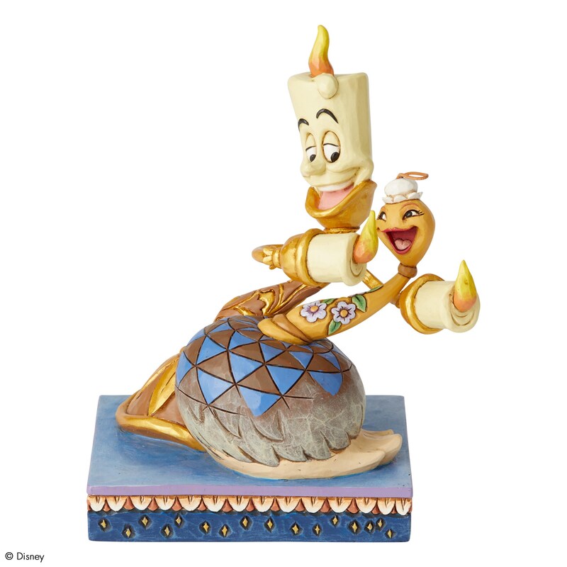 Main Image 2 of Disney Traditions Lumiere & Plumette Figurine
