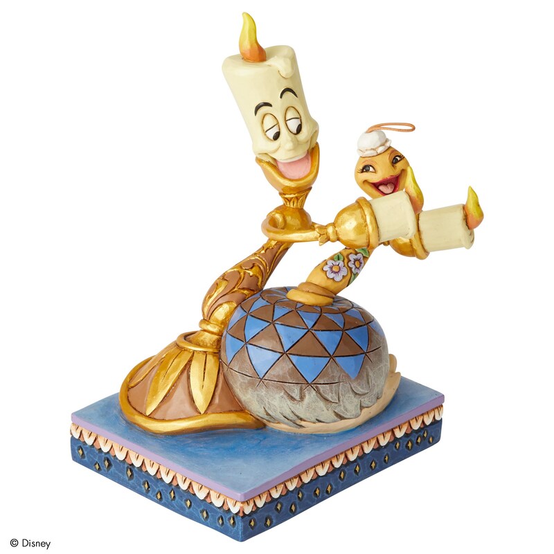 Main Image 3 of Disney Traditions Lumiere & Plumette Figurine