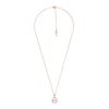 Thumbnail Image 0 of Michael Kors 14ct Rose Gold Plated Cubic Zirconia Pendant