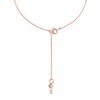 Thumbnail Image 2 of Michael Kors 14ct Rose Gold Plated Cubic Zirconia Pendant