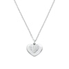 Thumbnail Image 1 of Michael Kors Sterling Silver CZ Duo Heart Necklace