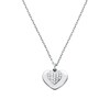 Thumbnail Image 1 of Michael Kors Sterling Silver CZ Duo Heart Necklace