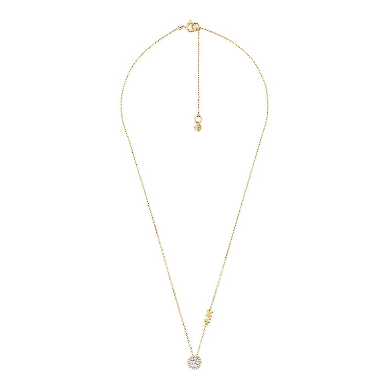Main Image 1 of Michael Kors 14ct Yellow Gold Plated Pendant