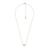 Thumbnail Image 1 of Michael Kors 14ct Rose Gold Plated Heart Pendant