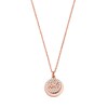 Thumbnail Image 2 of Michael Kors Brilliance 14ct Rose Gold Plated Disc Pendant