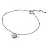 Thumbnail Image 0 of Michael Kors Sterling Silver Cubic Zirconia Heart Bracelet
