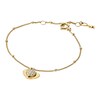 Thumbnail Image 0 of Michael Kors 14ct Yellow Gold Plated CZ Heart Bracelet