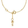 Thumbnail Image 1 of Michael Kors 14ct Yellow Gold Plated CZ Heart Bracelet