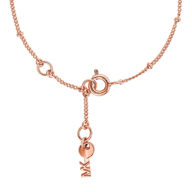 Main Image 2 of Michael Kors Brilliance 14ct Rose Gold Bracelet