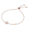 Thumbnail Image 1 of Michael Kors 14ct Rose Gold Plated Slider Bracelet