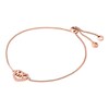 Thumbnail Image 0 of Michael Kors 14ct Rose Gold Plated Cubic Zirconia Bracelet