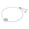 Thumbnail Image 1 of Michael Kors Sterling Silver CZ MK Bracelet