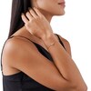 Thumbnail Image 1 of Michael Kors 14ct Rose Gold Plated Silver Logo Bracelet