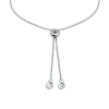 Thumbnail Image 2 of Michael Kors Sterling Silver Cubic Zirconia Heart Bracelet