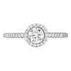 Thumbnail Image 2 of Michael Kors 14ct Sterling Silver CZ Pavé Ring (Size P)