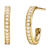 Thumbnail Image 0 of Michael Kors Mercer 14ct Yellow Gold Plated CZ Hoops
