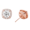 Thumbnail Image 1 of Michael Kors Brilliance 14ct Rose Gold Plated CZ Studs