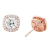 Thumbnail Image 2 of Michael Kors Brilliance 14ct Rose Gold Plated CZ Studs