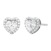 Thumbnail Image 1 of Michael Kors Brilliance Sterling Silver CZ Heart Studs