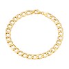 Thumbnail Image 1 of 9ct Yellow Gold 8" Curb Chain Bracelet