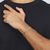 Thumbnail Image 2 of 9ct Yellow Gold 8" Curb Chain Bracelet