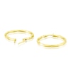 Thumbnail Image 2 of 9ct Yellow Gold Twist Hoop Earrings