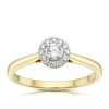 Thumbnail Image 1 of The Forever Diamond 18ct Yellow Gold 0.25ct Diamond Ring