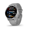 Thumbnail Image 2 of Garmin Venu Plus 2 Grey Silicone Smartwatch