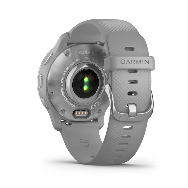 Main Image 4 of Garmin Venu Plus 2 Grey Silicone Smartwatch