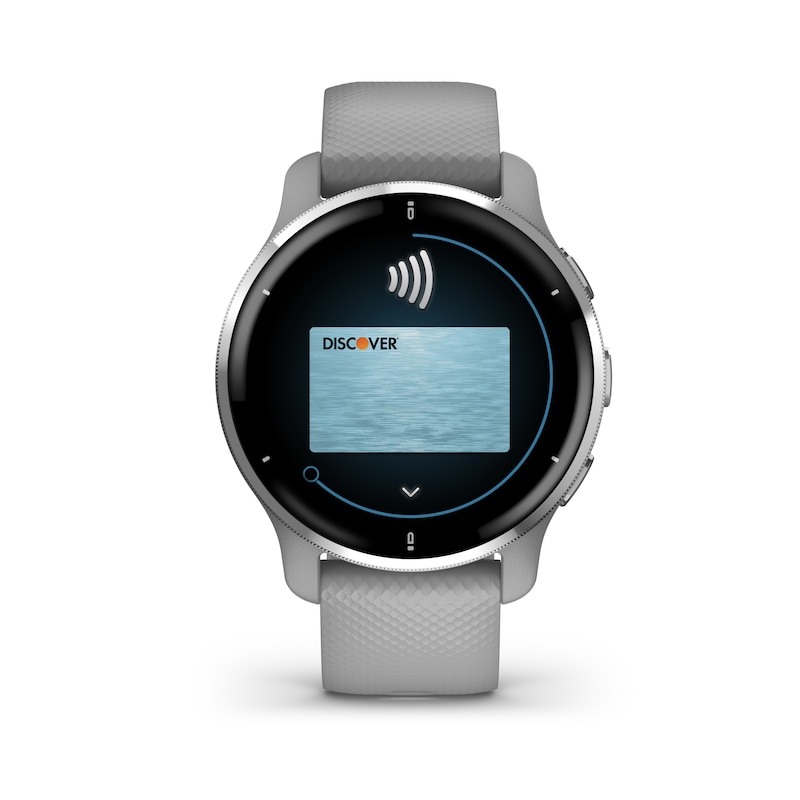 Main Image 7 of Garmin Venu Plus 2 Grey Silicone Smartwatch