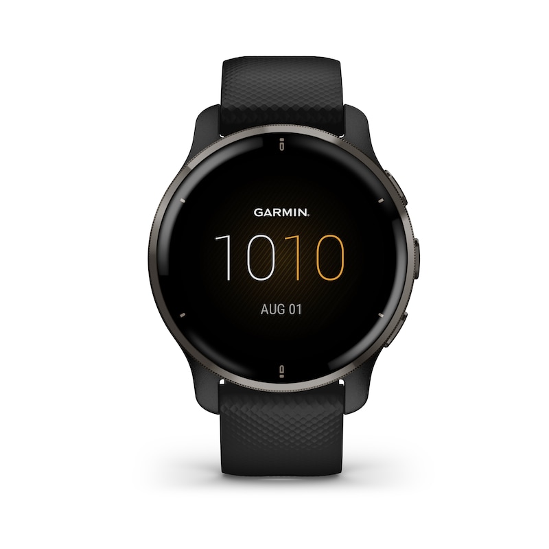 Main Image 1 of Garmin Venu Plus 2 Black Silicone Smartwatch
