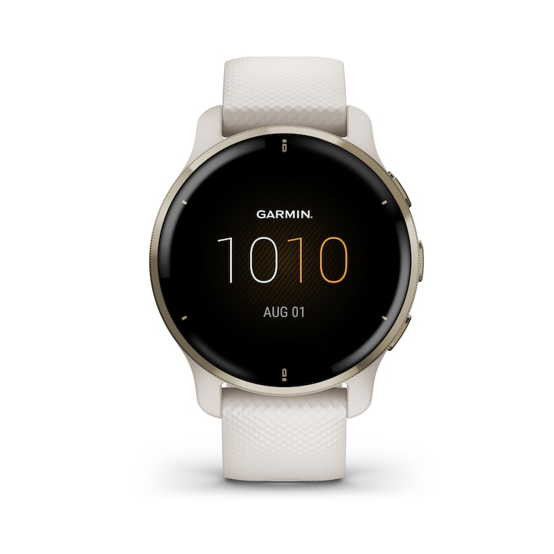 Main Image 1 of Garmin Venu Plus 2 Cream Silicone Smartwatch