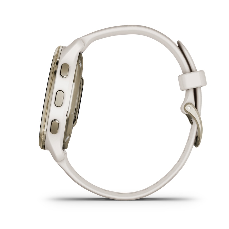 Main Image 3 of Garmin Venu Plus 2 Cream Silicone Smartwatch